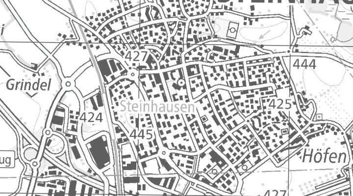 Kartenausschnitt: Kirchmattstrasse 3, 6312 Steinhausen