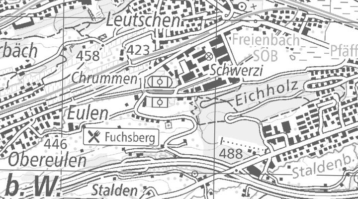 Kartenausschnitt: Schwerzistrasse 37, 8807 Freienbach SZ
