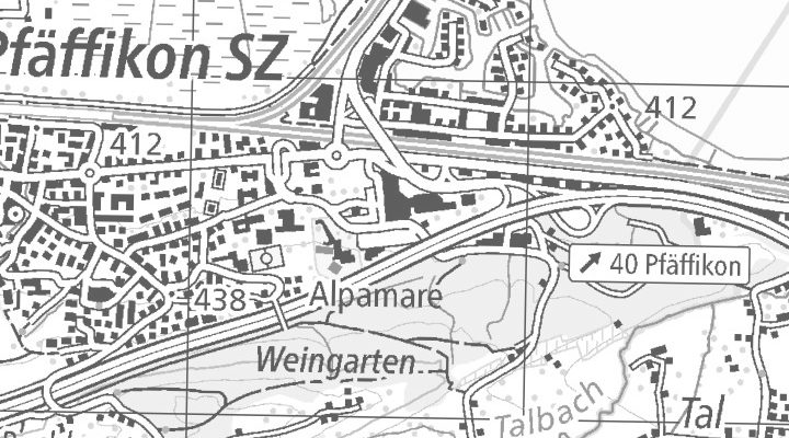 Kartenausschnitt: Gwattstrasse 11, 8808 Pfäffikon SZ