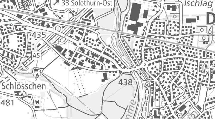 Kartenausschnitt: Gewerbestrasse 19, 4528 Zuchwil