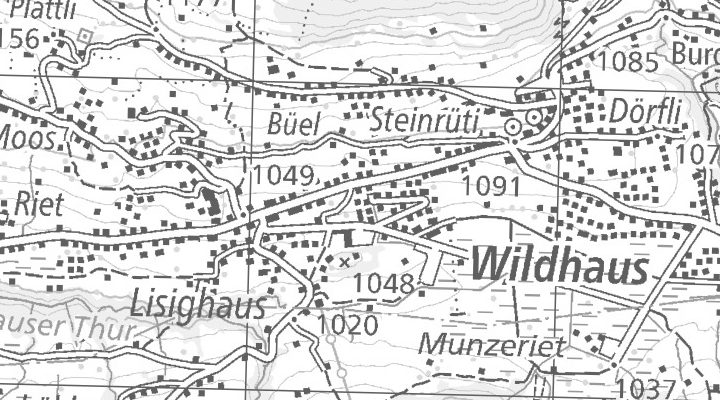 Kartenausschnitt: Vordere Schwendistrasse 62, 9658 Wildhaus