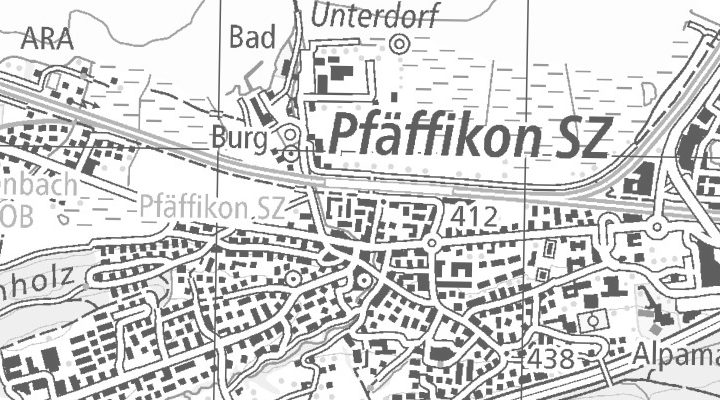 Kartenausschnitt: Bahnhofstrasse 15, 8808 Pfäffikon SZ