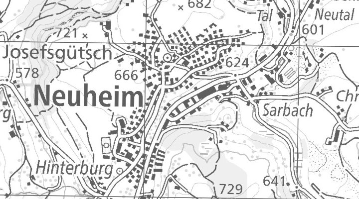 Kartenausschnitt: Industriestrasse 3, 6345 Neuheim