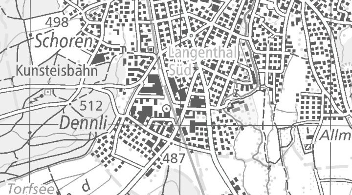Kartenausschnitt: Bleienbachstrasse 22, 4900 Langenthal
