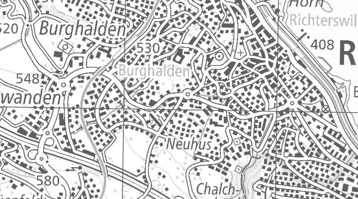 Kartenausschnitt: Chrummbächliweg 2, 8805 Richterswil