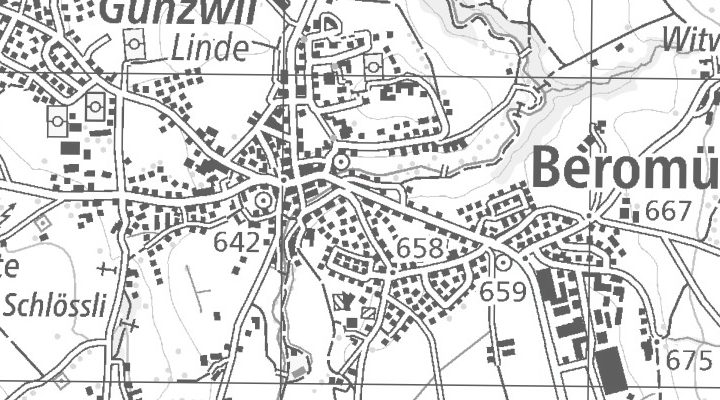 Kartenausschnitt: Fläcke 1, 6215 Beromünster