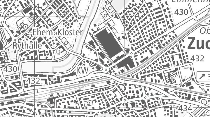 Kartenausschnitt: Niedermattstrasse 1, 4528 Zuchwil