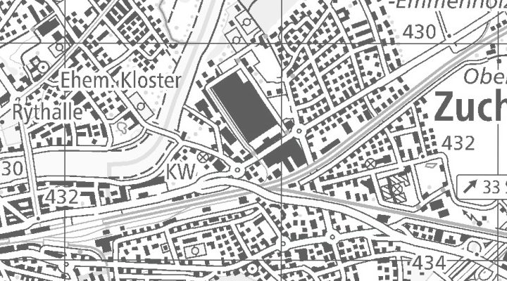 Kartenausschnitt: Niedermattstrasse 3b, 4528 Zuchwil