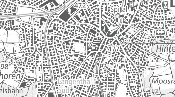 Kartenausschnitt: Talstrasse 29, 4900 Langenthal