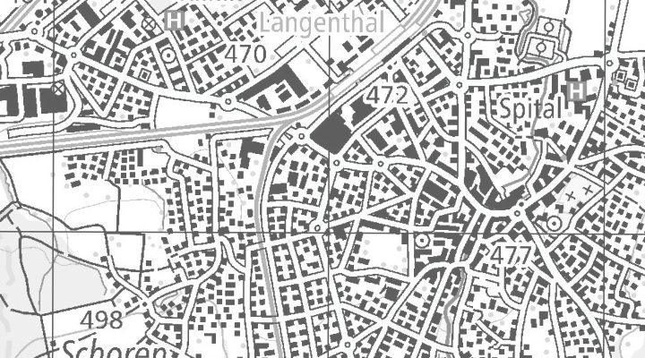 Kartenausschnitt: Ringstrasse 24, 4900 Langenthal