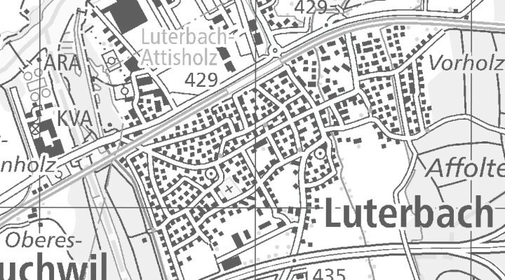 Kartenausschnitt: Industriestrasse 24, 4542 Luterbach