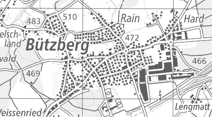 Kartenausschnitt: Industriestrasse 17, 4922 Bützberg