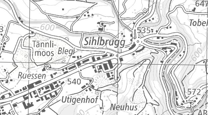 Kartenausschnitt: Blegistrasse 5, 6340 Baar ZG