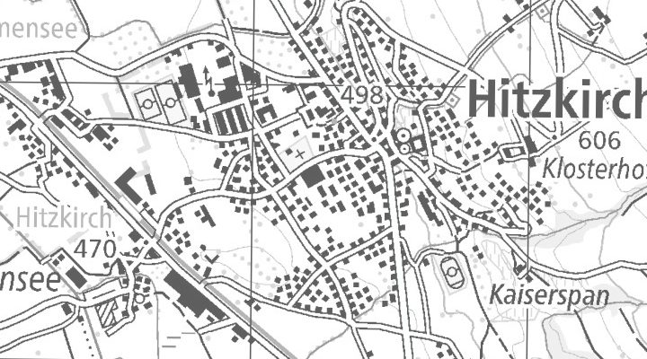 Kartenausschnitt: Bahnhofstrasse 13b, 6285 Hitzkirch - Bahnhofstrasse 13b