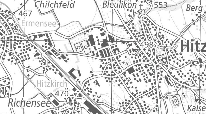 Kartenausschnitt: Industriestrasse 11, 6285 Hitzkirch