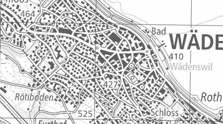 Kartenausschnitt: Oberdorfstrasse 20, 8820 Wädenswil