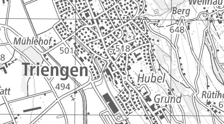 Kartenausschnitt: Kantonsstrasse 31, 6234 Triengen