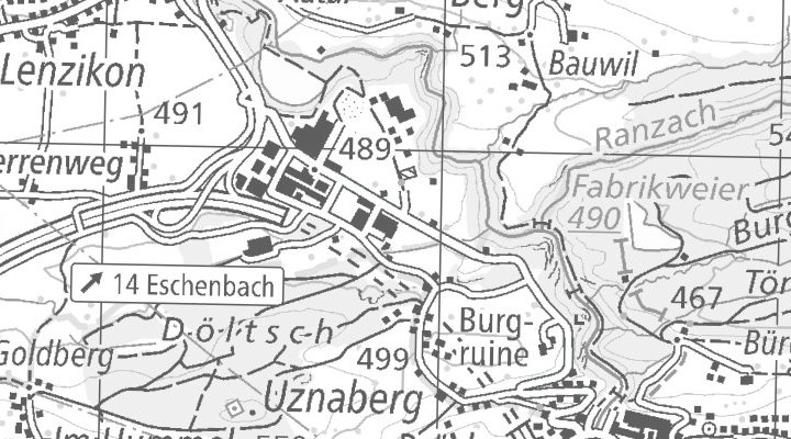 Kartenausschnitt: Industriestrasse 4, 8732 Neuhaus