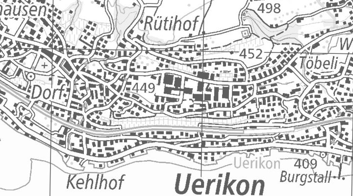 Kartenausschnitt: Industriestrasse 9, 8712 Stäfa