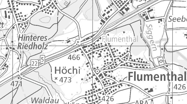 Kartenausschnitt: Jurastrasse 6, 4534 Flumenthal SO