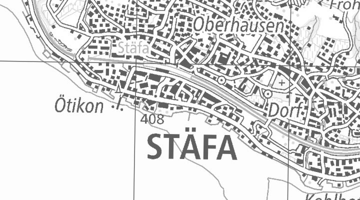 Kartenausschnitt: Seestrasse 89, 8712 Stäfa