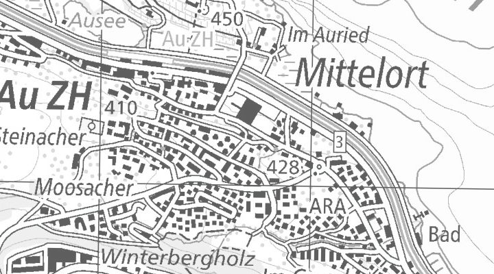 Kartenausschnitt: Toblerweg 3, 8804 Au ZH