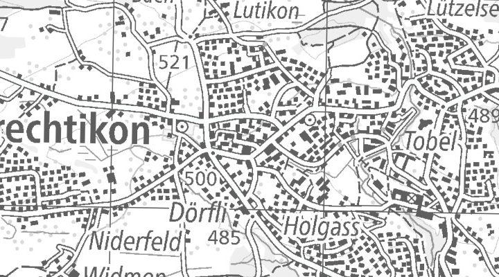 Kartenausschnitt: Im Zentrum 10, 8634 Hombrechtikon