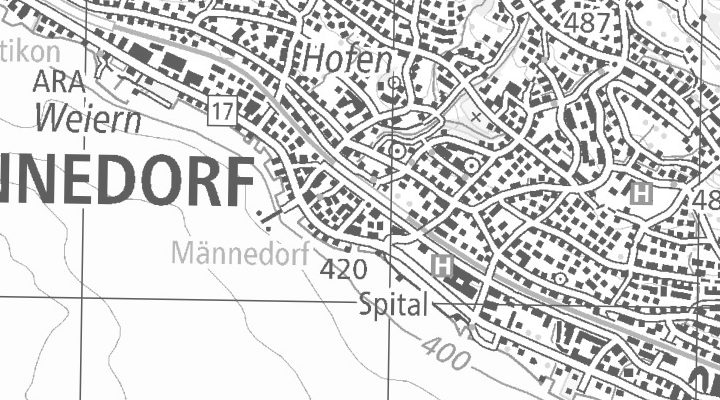 Kartenausschnitt: Bahnhofstrasse 20, 8708 Männedorf