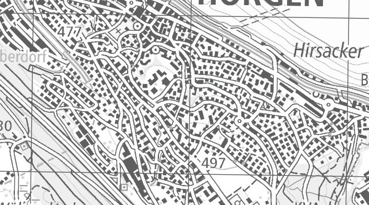 Kartenausschnitt: Lindenstrasse 4, 8810 Horgen
