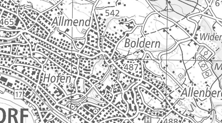 Kartenausschnitt: Aufdorfstrasse 172, 8708 Männedorf
