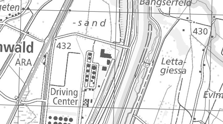 Kartenausschnitt: Augrabenstrasse 11, 9466 Sennwald