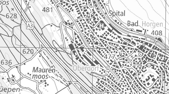 Kartenausschnitt: Spätzstrasse 11, 8810 Horgen