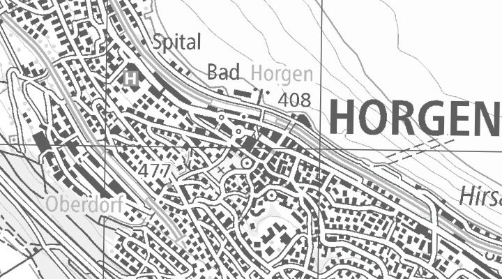 Kartenausschnitt: Alte Landstrasse 24, 8810 Horgen