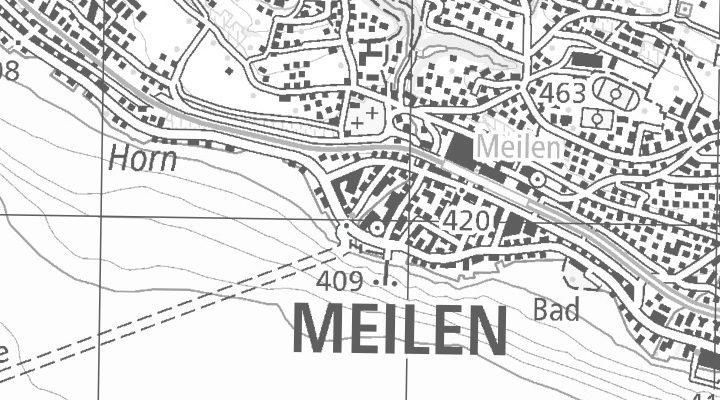 Kartenausschnitt: Winkelstrasse 15, 8706 Meilen