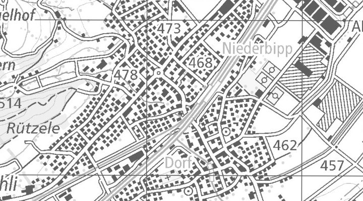 Kartenausschnitt: Industriestrasse, 4704 Niederbipp