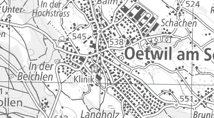 Kartenausschnitt: Willikonerstrasse 7, 8618 Oetwil am See