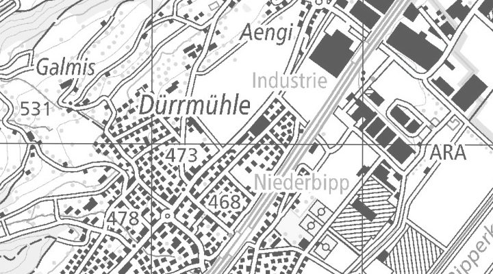 Kartenausschnitt: Breitsteinweg 16, 4704 Niederbipp