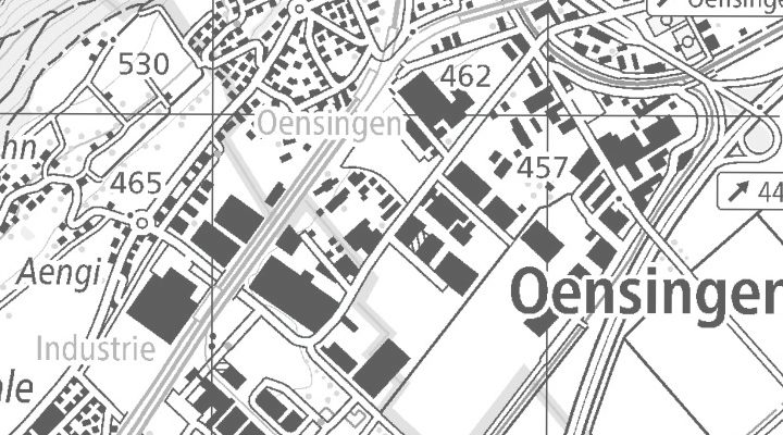 Kartenausschnitt: Nordringstrasse 9, 4702 Oensingen