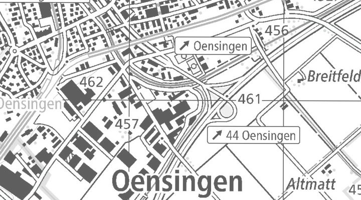 Kartenausschnitt: Ostringstrasse 11, 4702 Oensingen