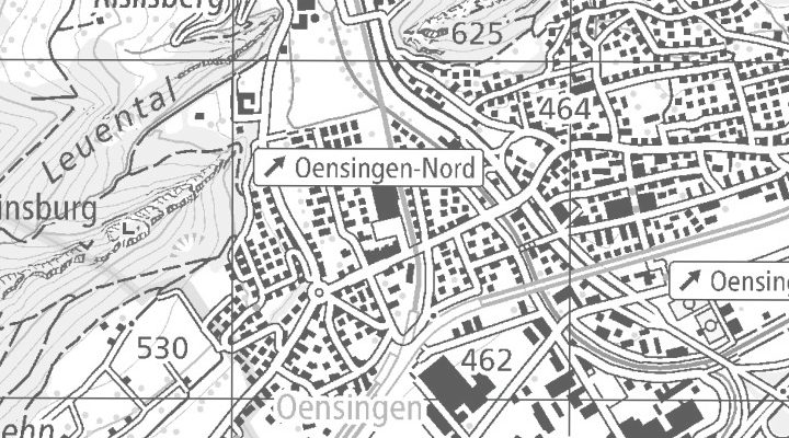 Kartenausschnitt: Von Roll-Strasse 24, 4702 Oensingen