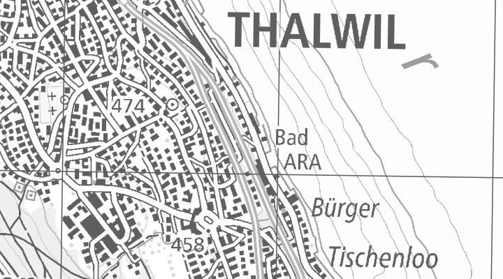 Kartenausschnitt: Seestrasse 67, 8800 Thalwil<br/>Thalwil