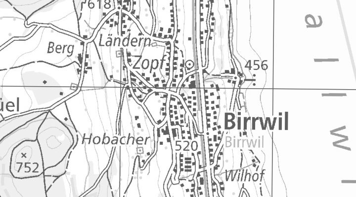 Kartenausschnitt: Seestrasse 30, 5708 Birrwil