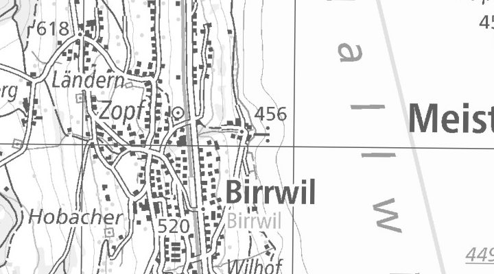 Kartenausschnitt: Seestrasse 30, 5708 Birrwil