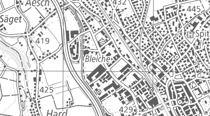 Kartenausschnitt: Untere Brühlstrasse 30, 4800 Zofingen