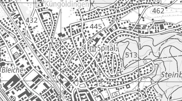 Kartenausschnitt: Mühlethalstrasse 27, 4800 Zofingen