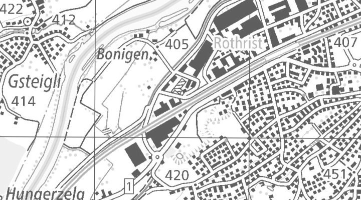 Kartenausschnitt: Industrieweg 31, 4852 Rothrist