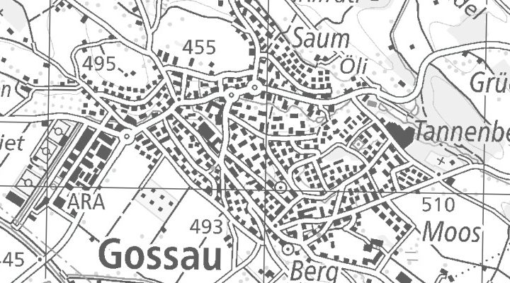 Kartenausschnitt: 8625 Zürich