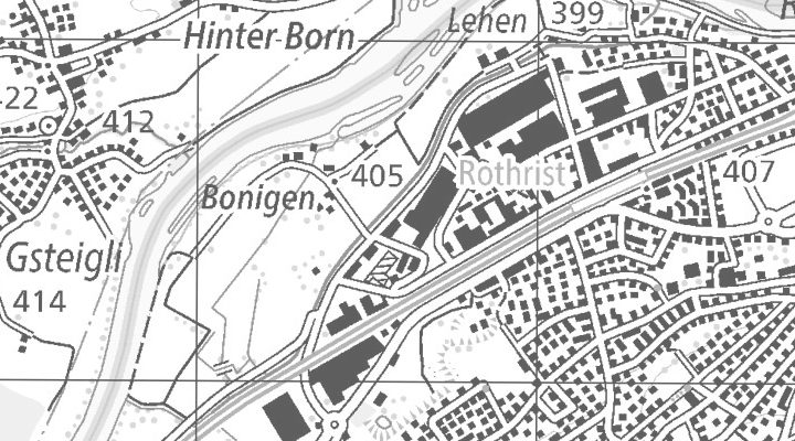 Kartenausschnitt: Neue Industriestrasse 10, 4852 Rothrist