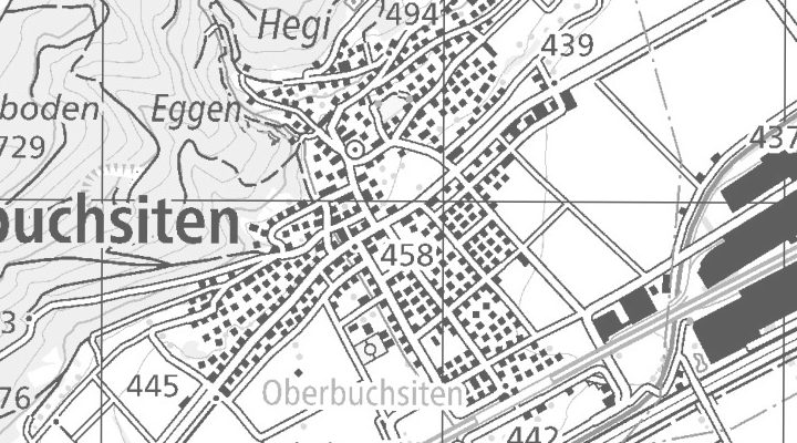 Kartenausschnitt: Dürrackerstrasse 4, 4625 Oberbuchsiten