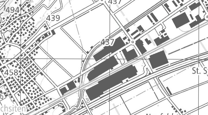 Kartenausschnitt: Industriestrasse 9, 4623 Neuendorf